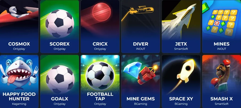 Cusco Casino instant games